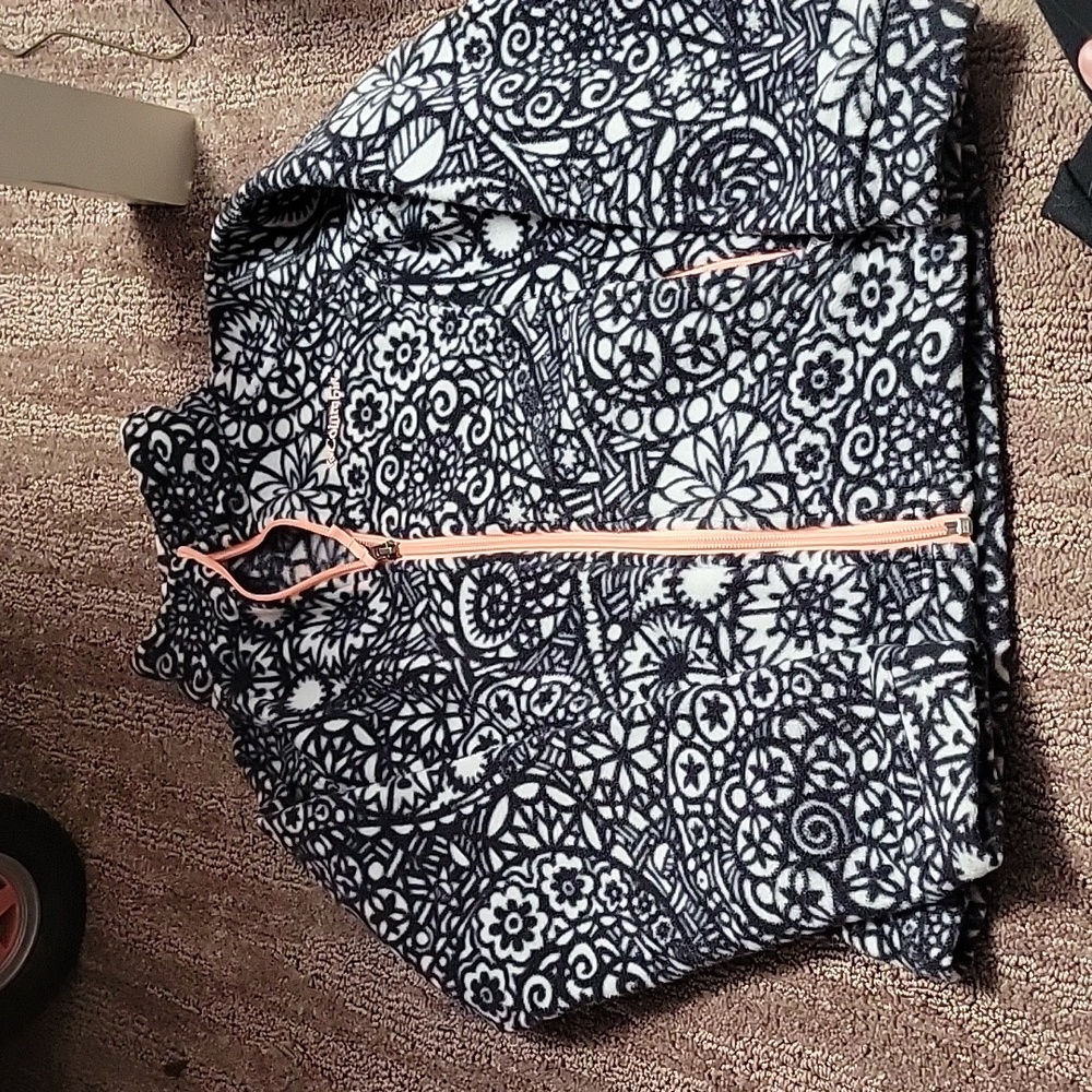 Fleece Columbia Jacket- size Medium (girls)